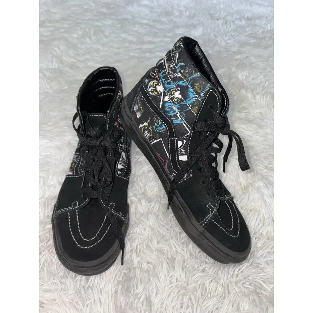 Great Vans Disney 100 6.5/ 8 “Villians” Classic High Top Sneakers. Exc. Cond